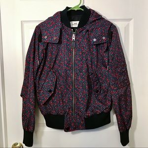 Coach Floral Bomber Jacket